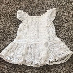 12m BabyGirl White dress